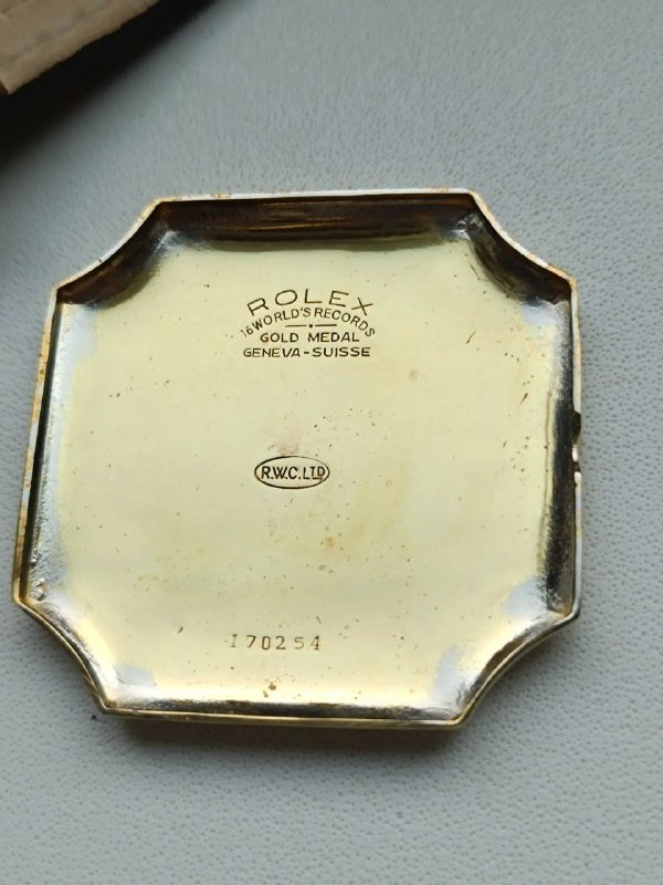Антикварные Часы Rolex 1905 позолота 39,5мм 5