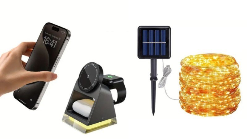 Многофункциональная картофелечистка, ролик-щетка, коврик, бандаж, пассатижи, зарядное устройство, гирлянда, кружка, наушник, маска 5