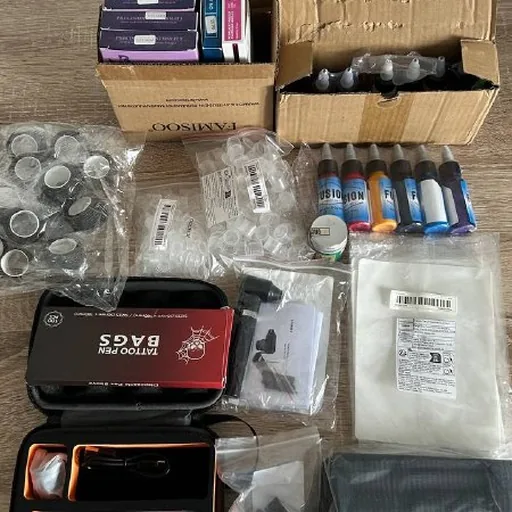Тату набор, машинка Ambition Storm Wand