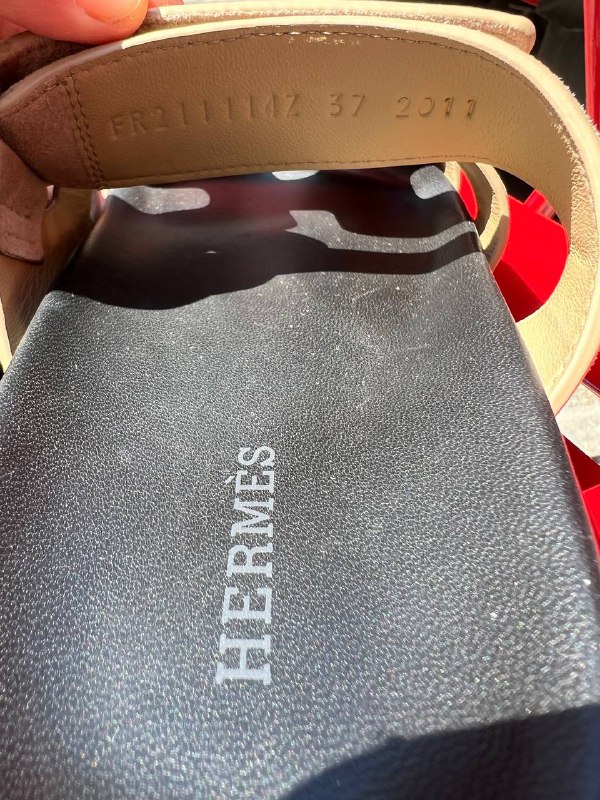 Сандали Hermes Chypre, размер 37 2