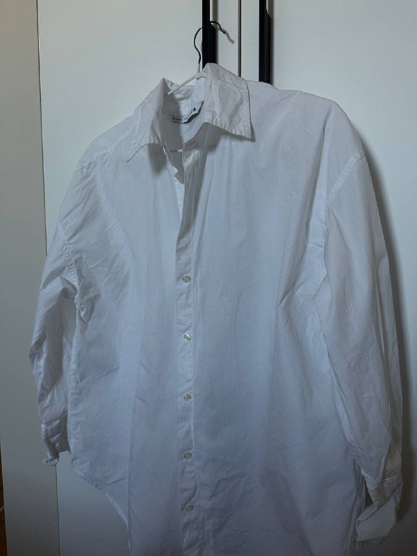 Рубашка розовая лен, белая Zara, розовая Lime 4