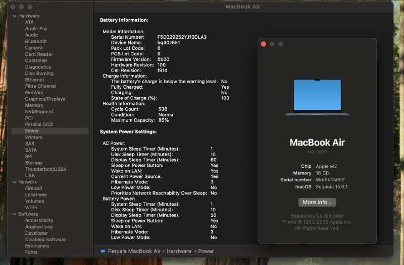 Apple MacBook Air M2 2022 1