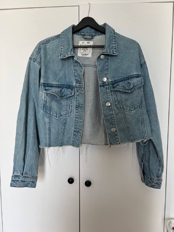 Джинсовка голубая Pull&Bear размер S