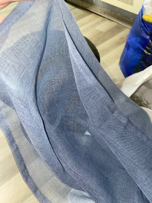 2 занавески юск голубые 4