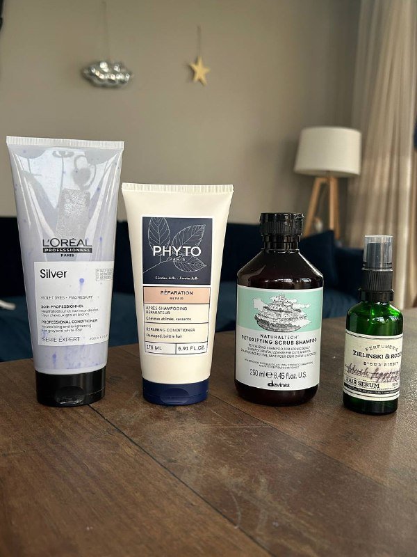 Кондиционер и шампунь L’ORÉAL, PHYTO, Davines, масло Zelinski&Rozen
