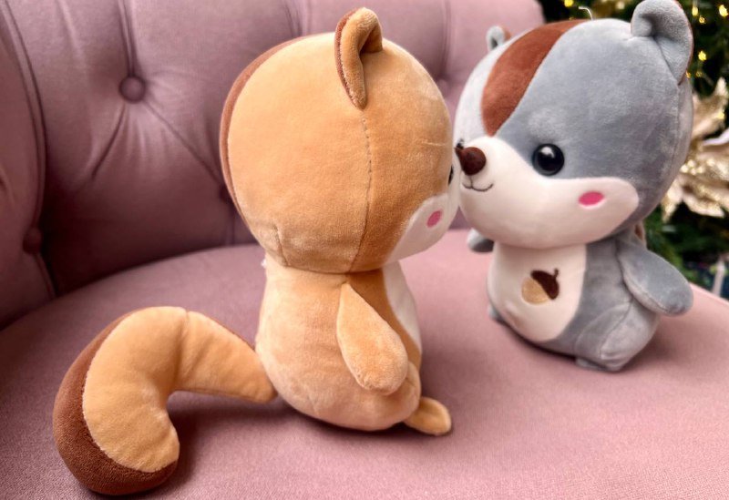 Мягкие игрушки белочки 5