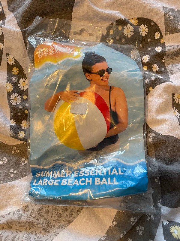 Мяч для моря и бассейна большой пляжный