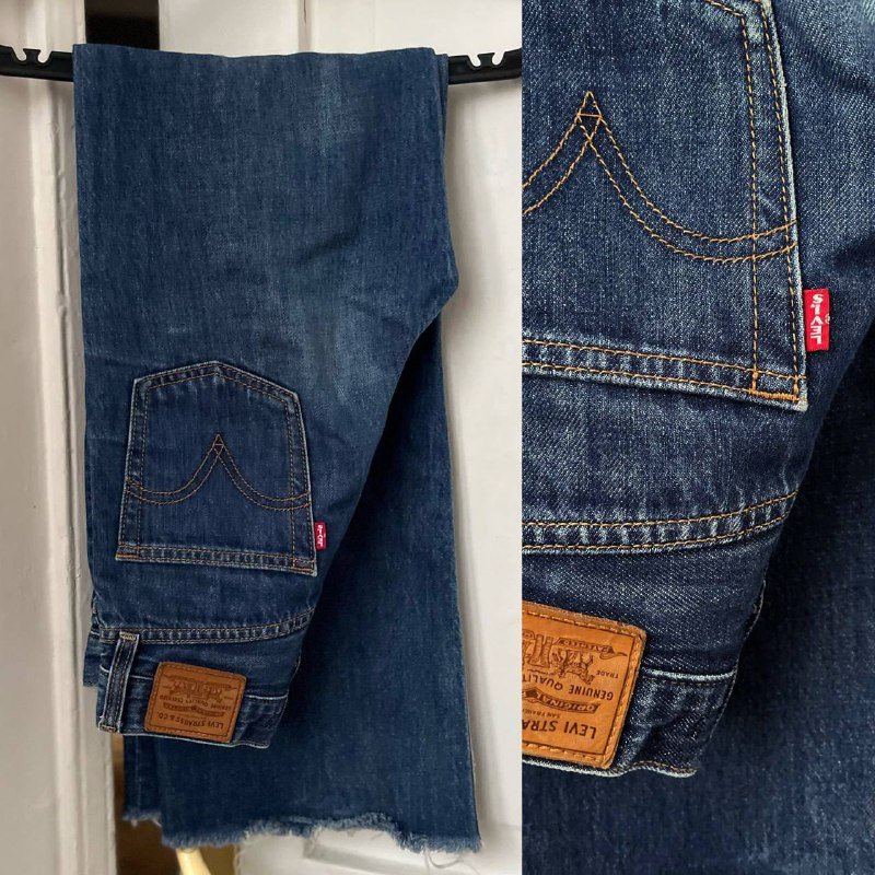 Джинсы Levis Wide Leg w24 l34 XS