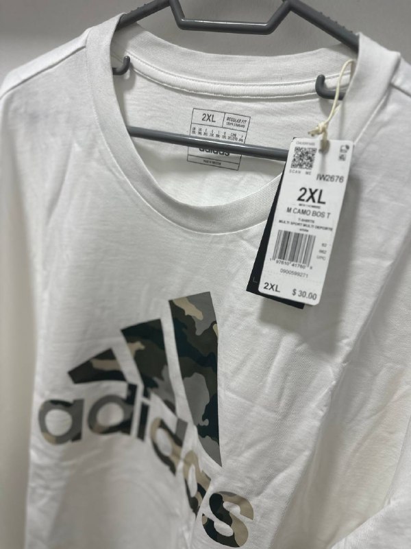 Футболка Adidas Men Camo Badge of Sport 2XL 2