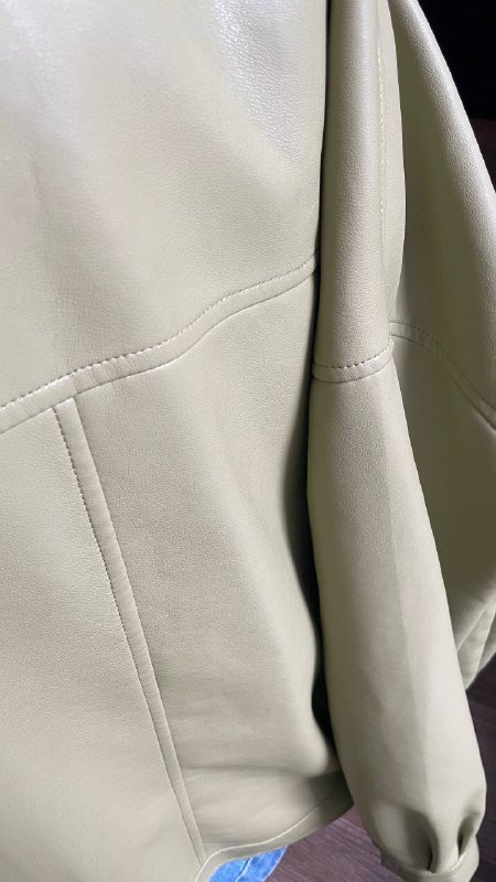 Косуха из эко-кожи весенне-осенняя женская куртка 7