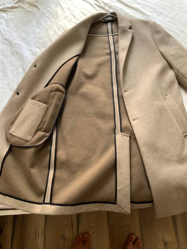 Пальто мужское ZARA 43 размер