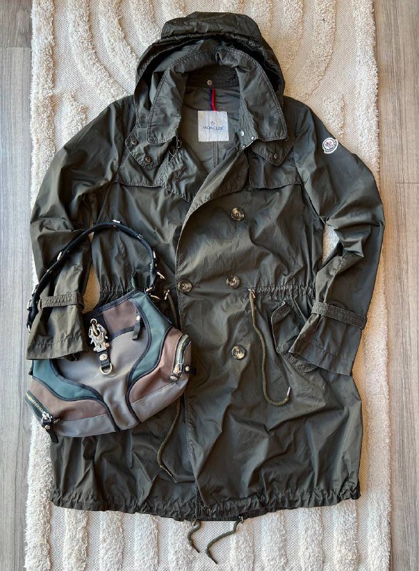 Плащ Moncler женский размер 2 2