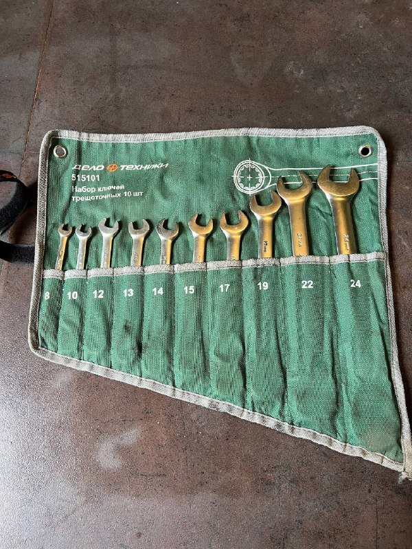 Набор ключей, сварка, набор головок, станок, стойка, кислородный баллон, гайковерт, набор для тормозных цилиндров, компрессор 5