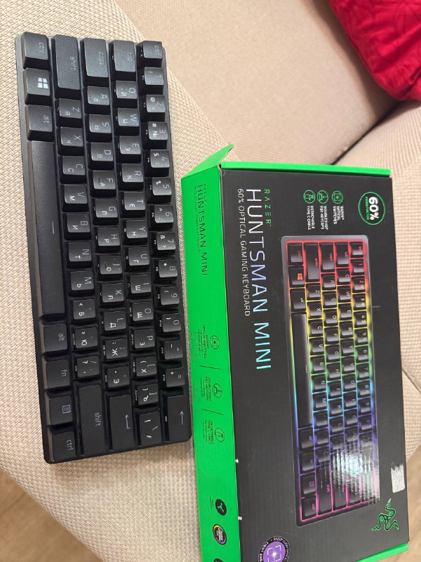 Игровая клавиатура Razor Huntsman mini