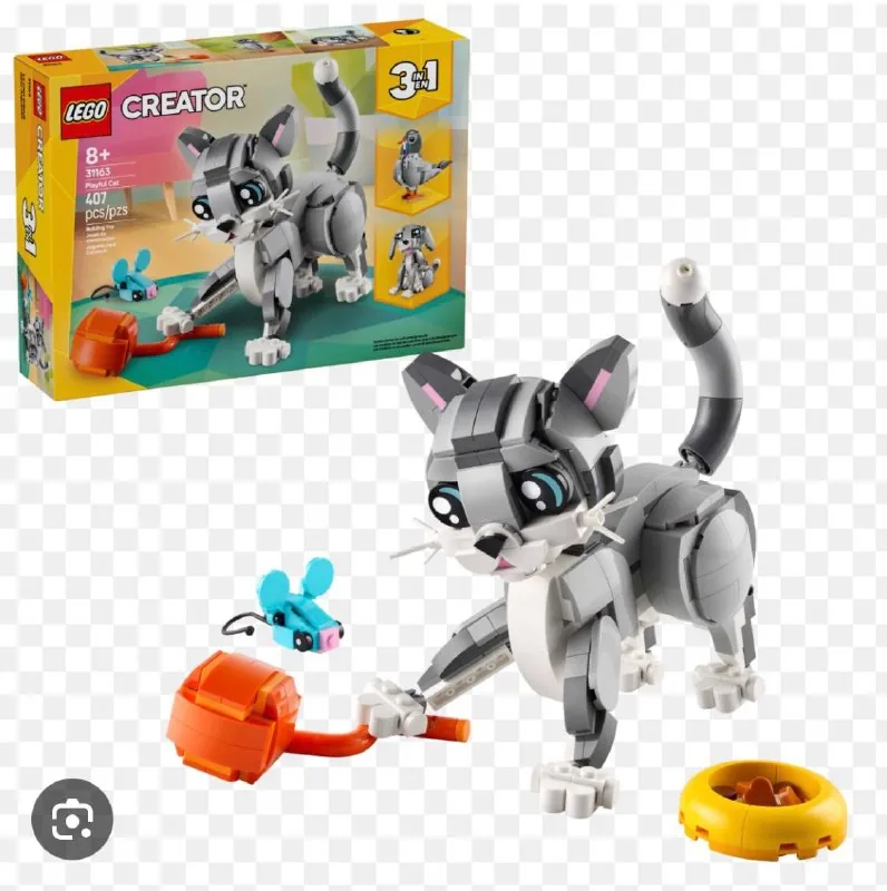 LEGO Creator котик, LEGO Technic космический корабль, IM.Master Apollo Super Car 1