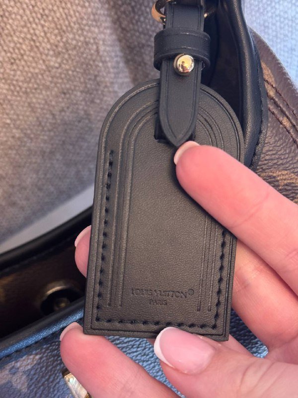 Сумка Louis Vuitton с шарфом и документами 6