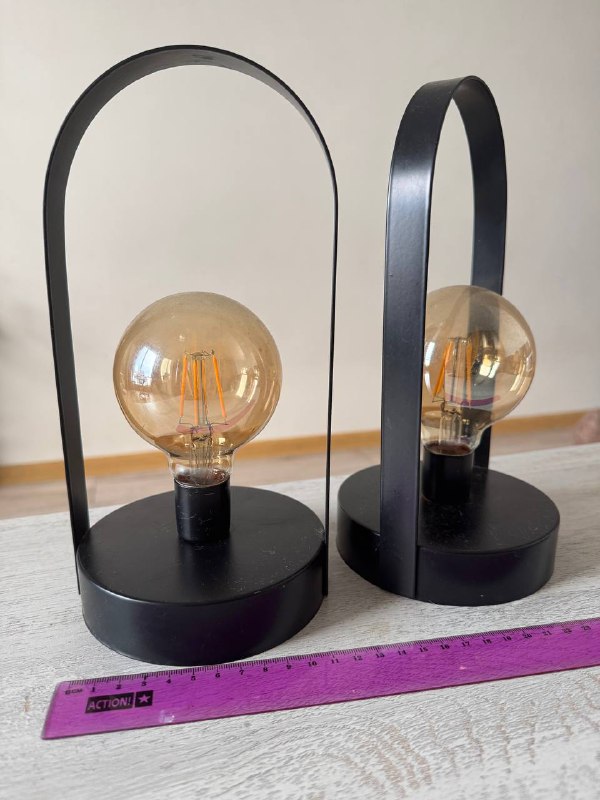 Декоративные лампы стиль loft modern, 2 шт.