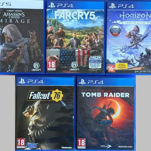 Игры для PlayStation PS5 PS4 на дисках
