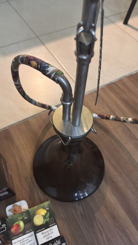 VZ stainless steel hookah with accessories 3