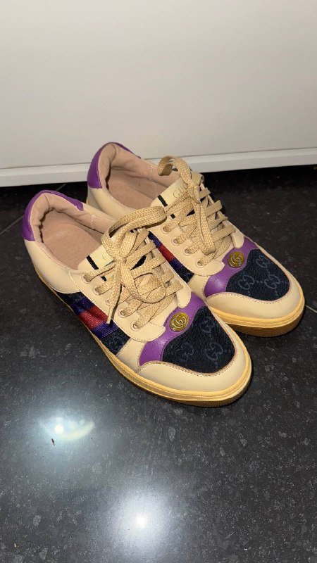 Кроссовки Gucci не оригинал, б/у 37-38 р