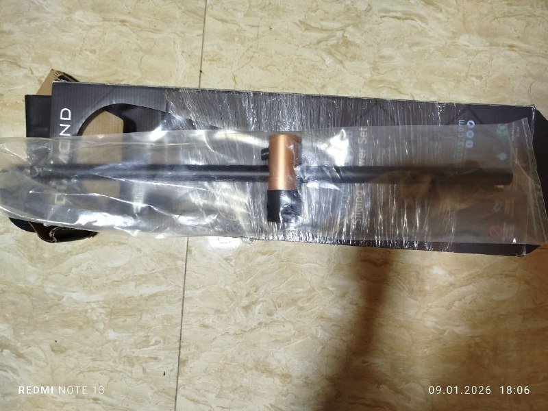 Душевой гарнитур Diamond матовый черный бронза