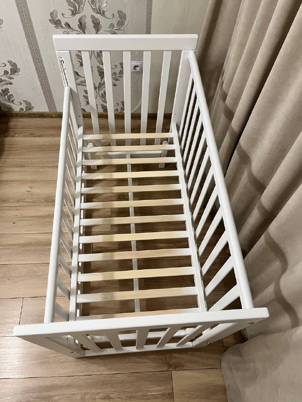 Детская кроватка 120x60 и ортопедический матрас 7