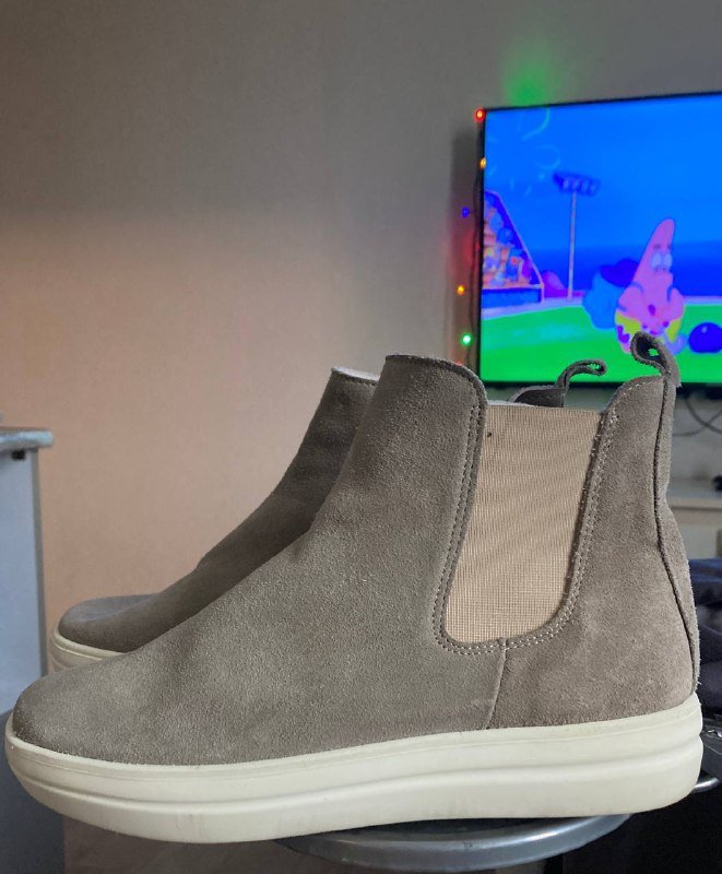 ботинки замшевые 38 размер