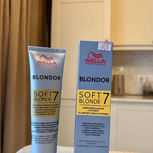 Wella Blondor Soft Blonde 7 крем для осветления