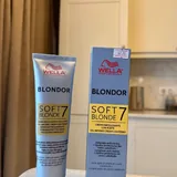 Wella Blondor Soft Blonde 7 крем для осветления 1
