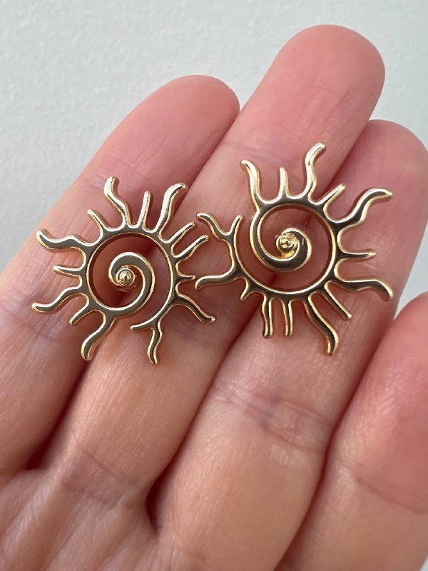 Новые серьги