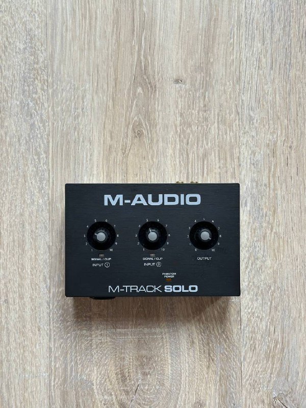 Аудиоинтерфейс M-Audio M-Track Solo