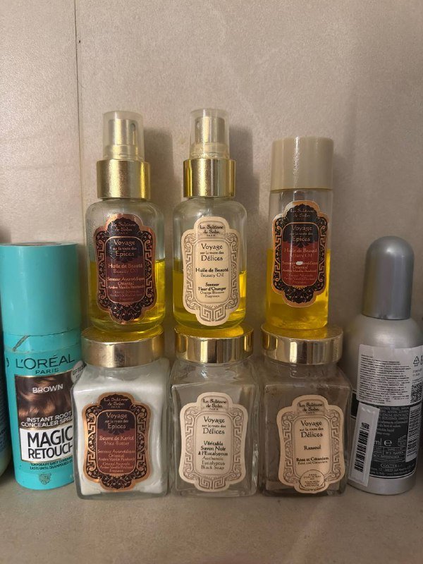 Баночки от Sultan De Saba для крема или подсвечника