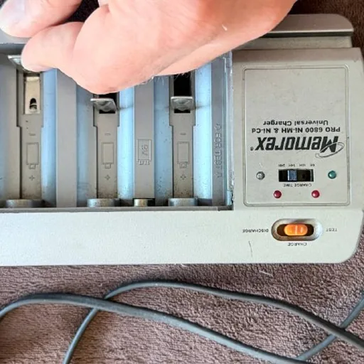 Зарядное устройство для батареек АА, ААА, C, D, 9V