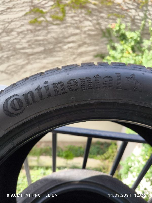 Зимний комплект разноширокий Continental 245/45/18 и 275/40/18 6