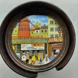 Винтажные подставки с рисунками Парижа 2