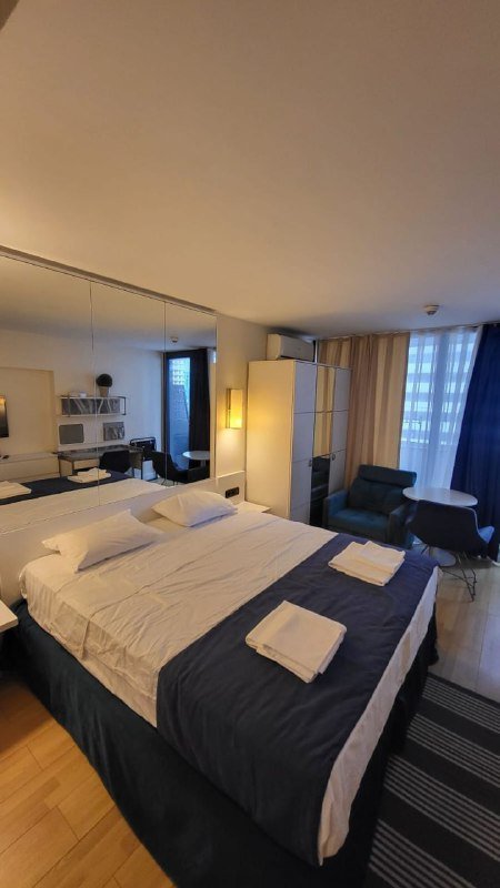 уютная квартира-студия с мебелью Orbi City 8