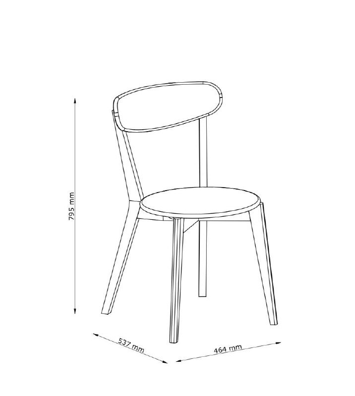 Стулья обеденные из Jysk, 2 шт 2