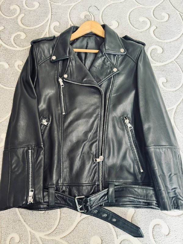 Косуха Zara натуральная кожа размер L