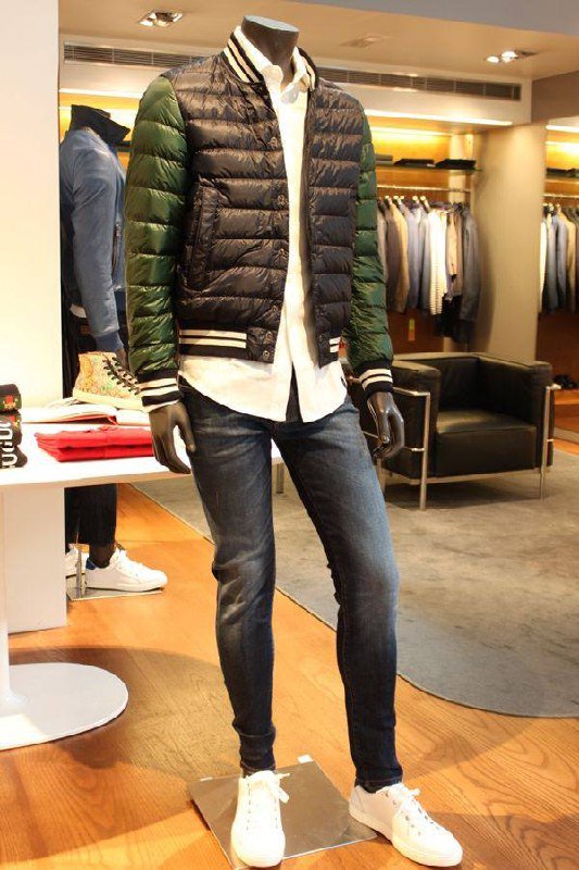 Мужская куртка под Moncler, размер L