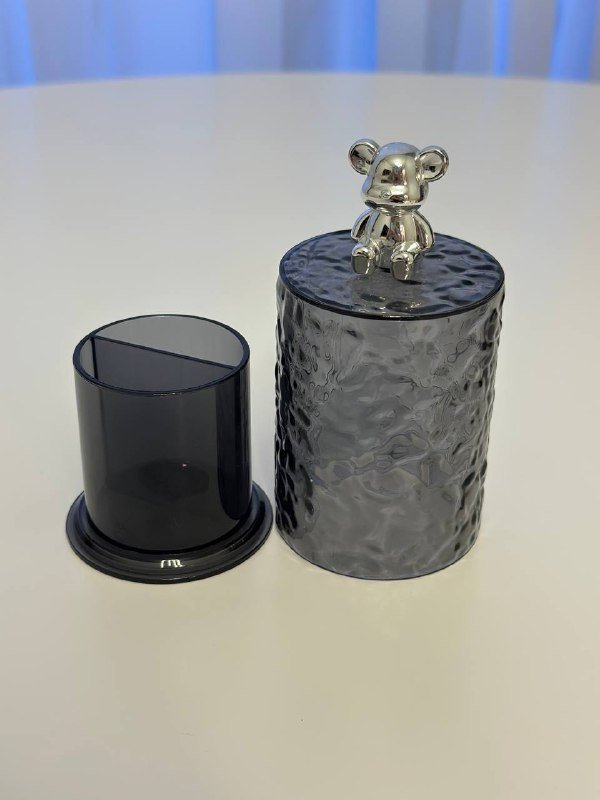 Подставка, баночки, зажимы, кувшин, серьги, весы