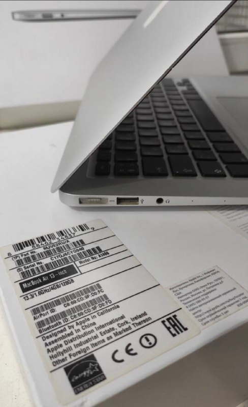 MacBook Air 2015, 13inch, 128GB, 4GB RAM 2