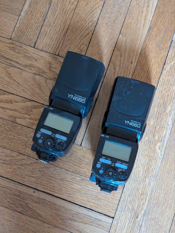 Вспышки Youngnuo YN685 и YN660 для Canon