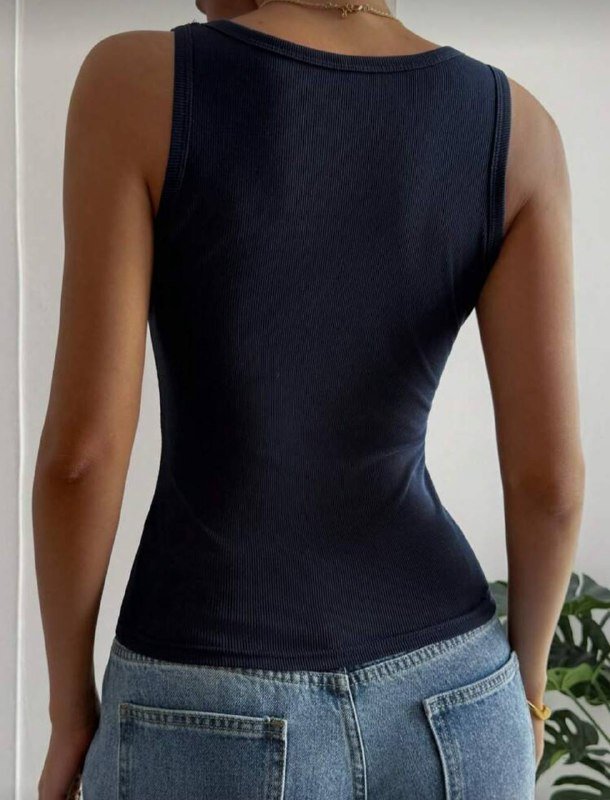 черная женская майка размер S