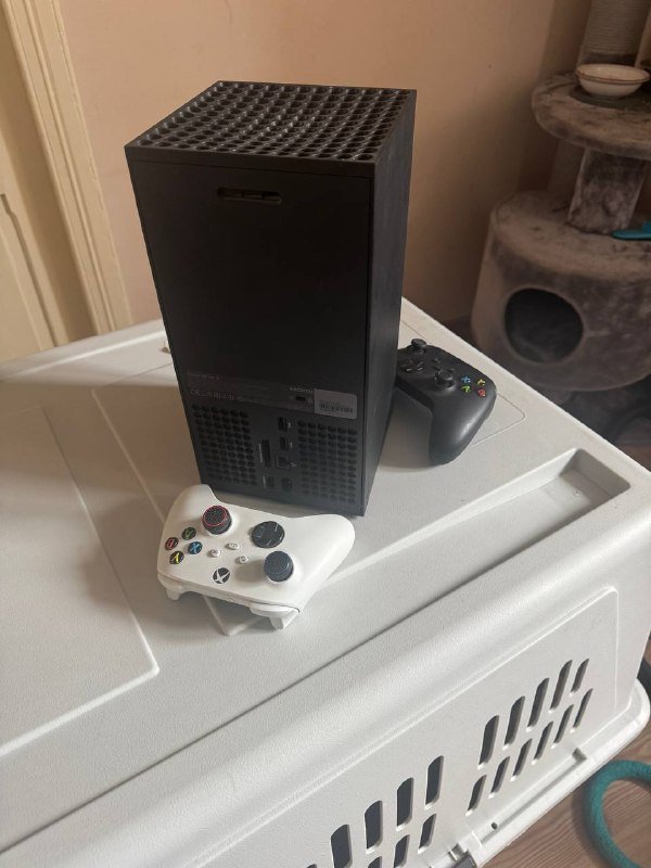 Xbox, руль с педалями, гантели, скамья 3