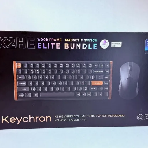Keychron K2 HE keyboard, M3 mouse