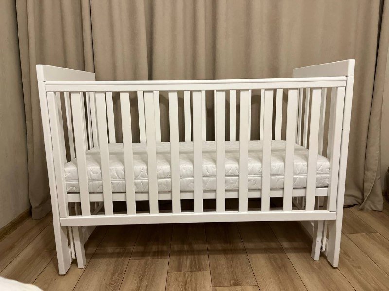 Детская кроватка 120x60 и ортопедический матрас 3