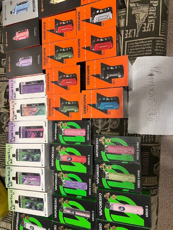 Электронные вейпы и системы для парения