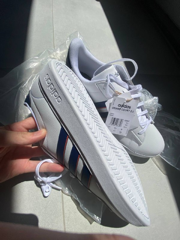Adidas Grand Court 2.0 мужские кроссовки размер 46.5 3