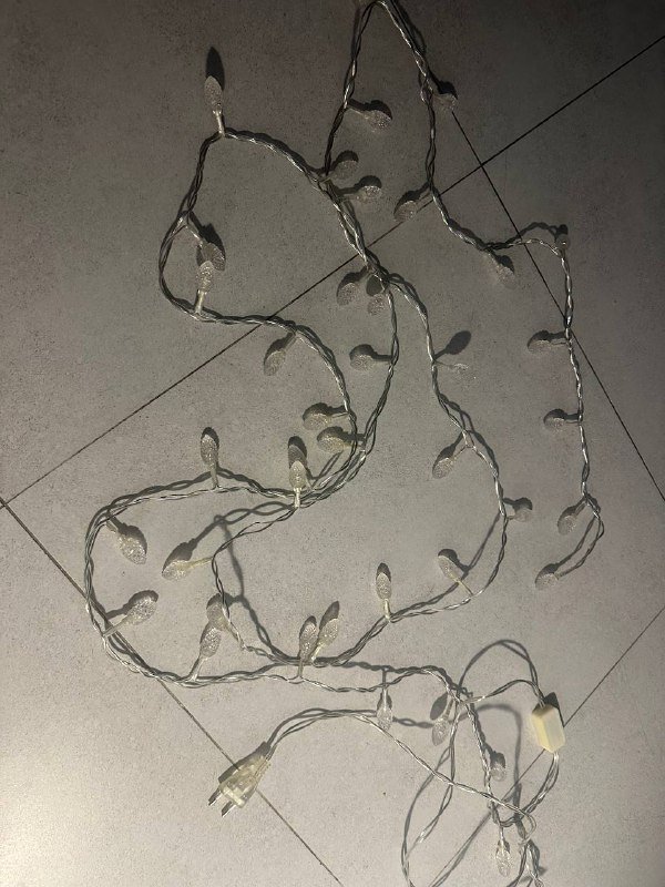 Гирлянда шишки 2