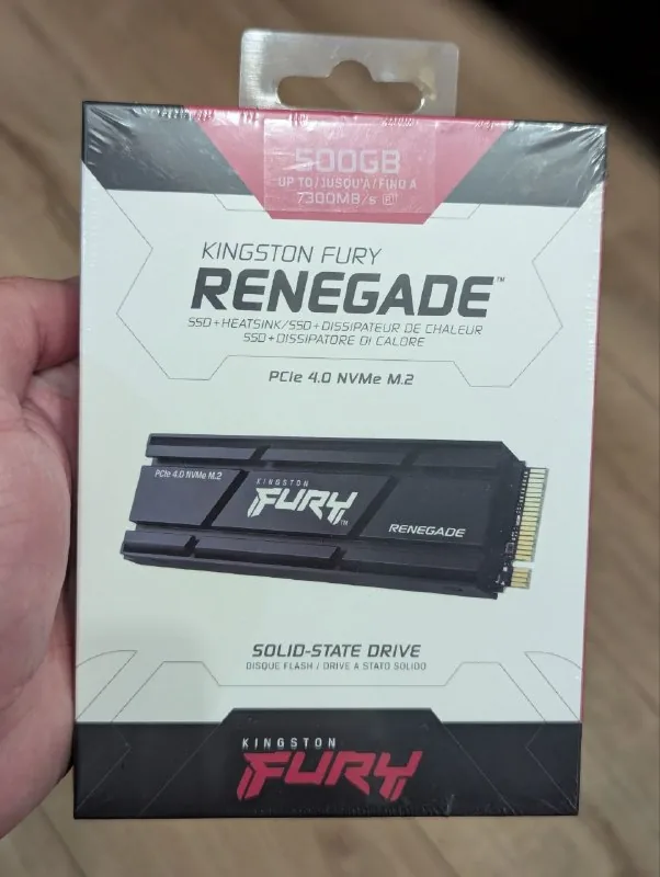 SSD Kingston FURY Renegade 500GB 1